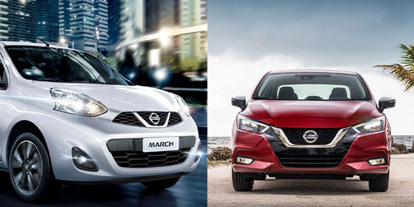 ¿Cuál auto de la marca Nissan es mejor opción el Versa o el March?