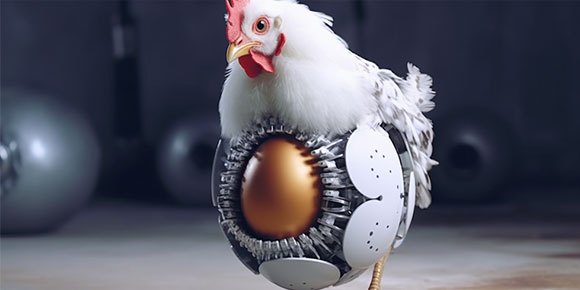 ¿Ustedes saben qué fue primero, el Huevo o la gallina? Le preguntamos a la IA y esto respondió