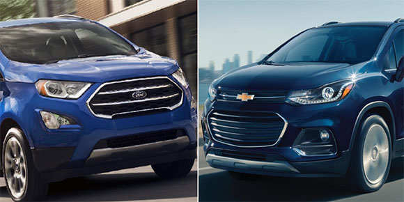 Chevrolet Trax vs Ford Eco sport: La comparativa de los SUV crossover
