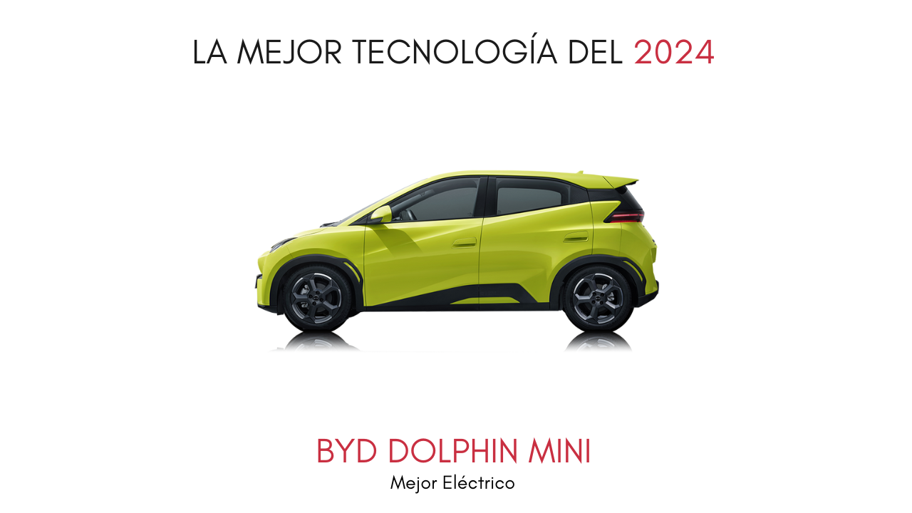 El mejor auto eléctrico del año: BYD Dolphin Mini