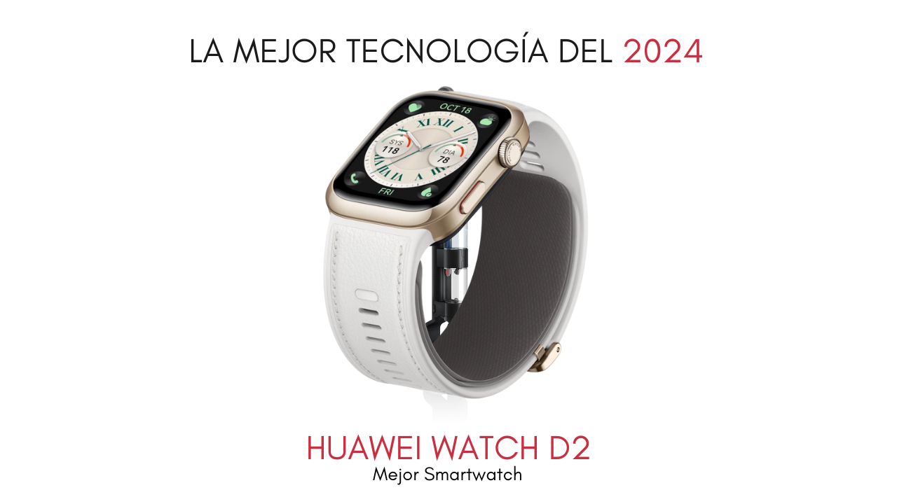 El mejor smartwatch del año: Huawei Watch D2