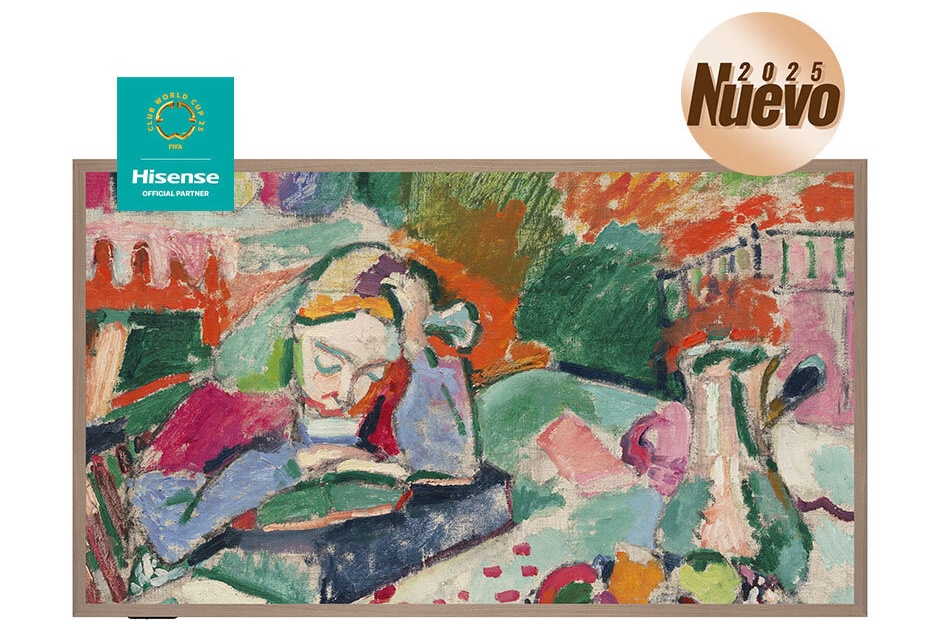 Transforma tu hogar en una galería de arte con la nueva pantalla de Hisense