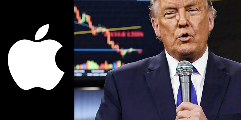 Apple sufre en la bolsa por aranceles ¿es este el inicio de una gran crisis?