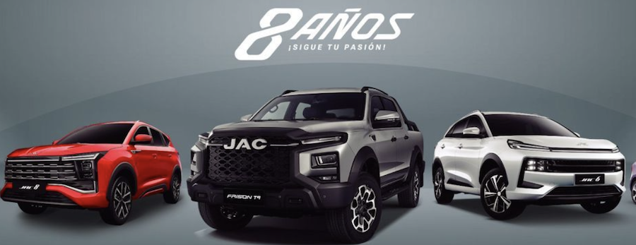 JAC celebra 8 años en México con más de 82 mil vehículos rodando