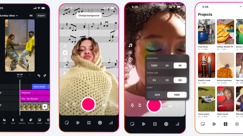 ¡Tiembla CapCut! Meta presenta Edits, su aplicación para editar videos
