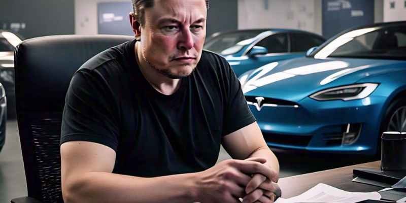 Musk pierde con Tesla pero no suelta a Trump