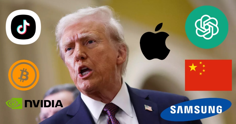 ¿Quién frenará a Trump? Así sacudió el mundo tech en sus primeros 100 días como Presidente