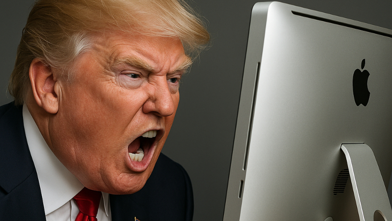 Trump golpea a Apple: Nuevos aranceles incrementarían precios de Mac y Apple Watch