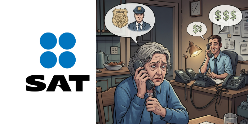 ¡No caigas! Te llamarán del SAT, pero es estafa