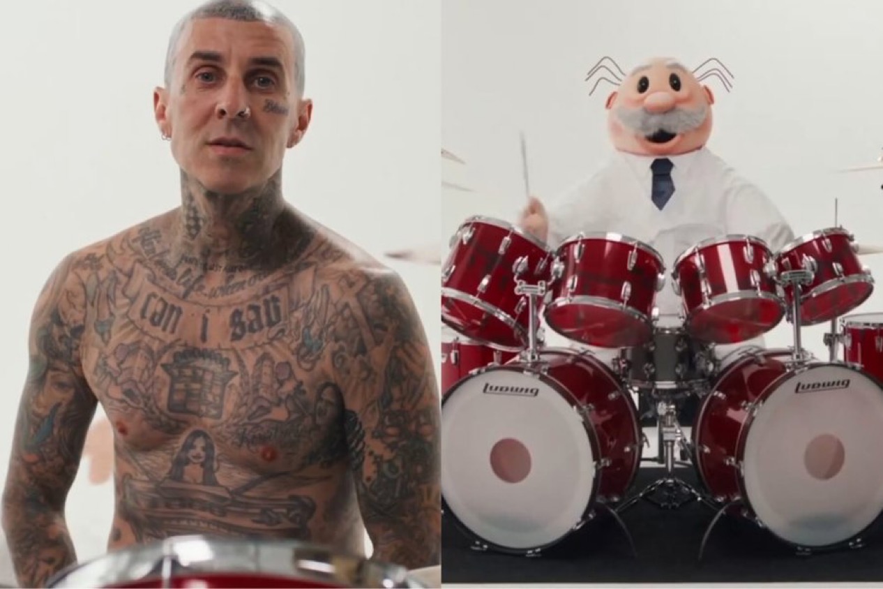 Blink-182 llega a las Farmacias Similares: Travis Barker lanza su línea vegana en tiendas