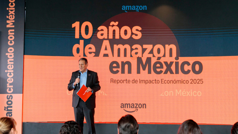Amazon cumple una década en México con más de 30,000 empleados y una inversión de 145 mil mdp
