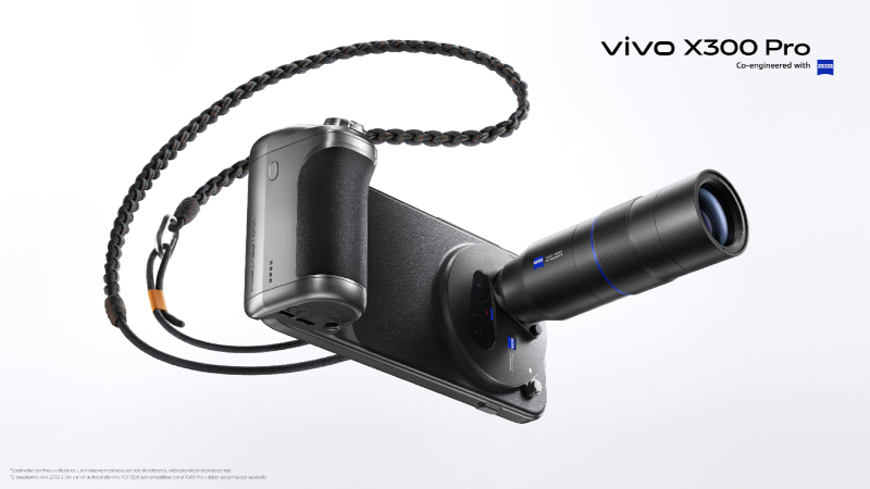¿Un lente para un celular? Vivo lanza el X300 Pro en México