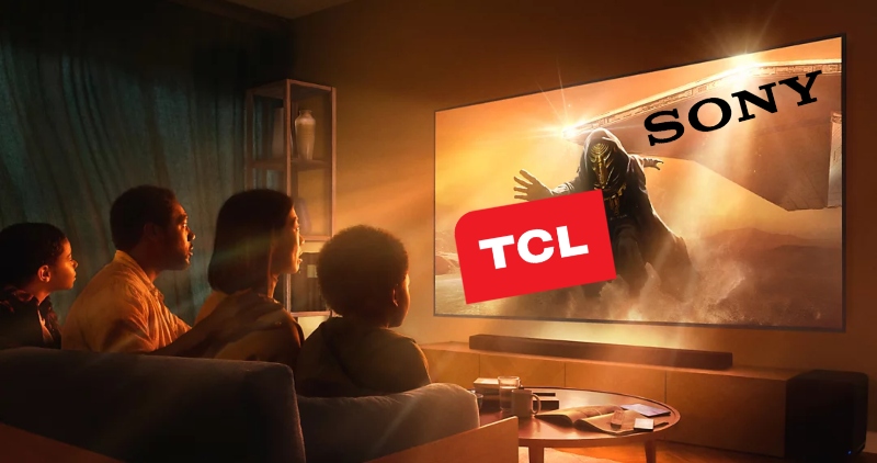 TCL tomará el control del negocio de televisores de Sony en nueva empresa conjunta