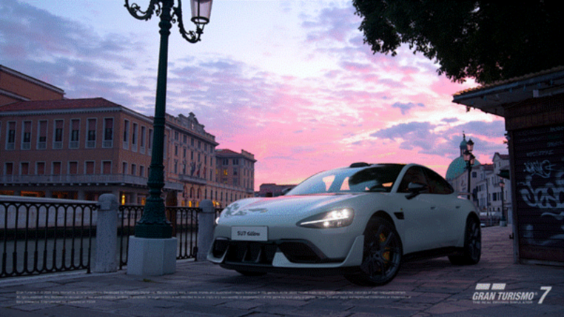 El auto deportivo Xiaomi SU7 Ultra llega a las pistas del videojuego Gran Turismo 7