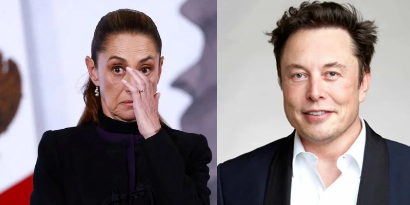 Sheinbaum busca demandar a Elon Musk tras acusaciones de seguridad y carteles