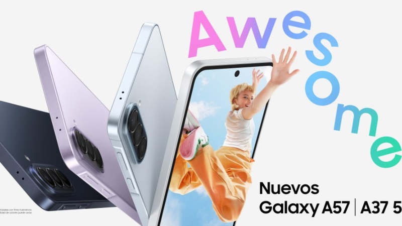 Samsung anuncia los nuevos Galaxy A57 5G y Galaxy A37 5G