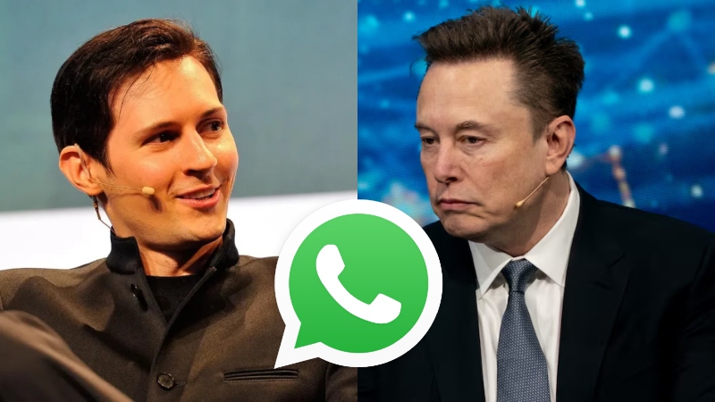 El cifrado de WhatsApp es un fraude: Musk y fundador de Telegram