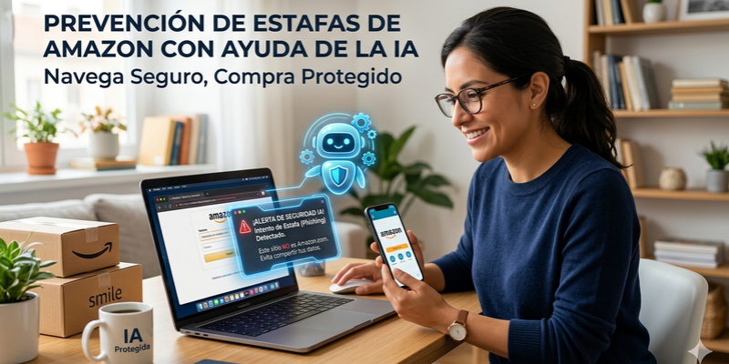 Así Amazon usa la IA para frenar fraudes, reseñas falsas y productos pirata mucho antes de que los veas