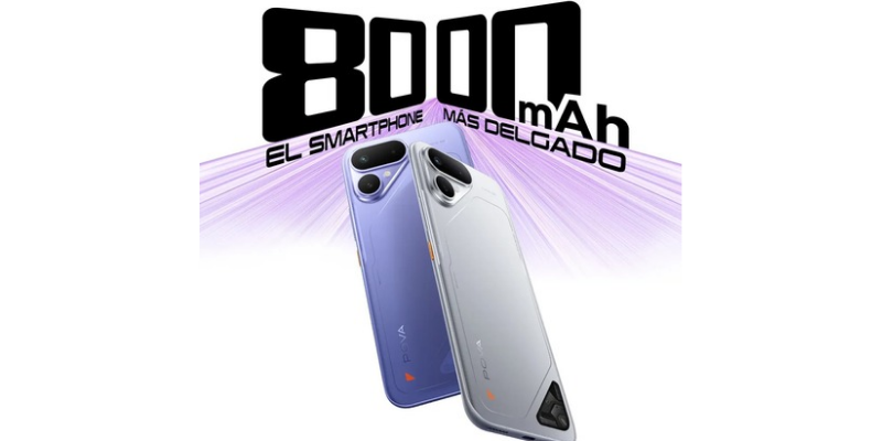 TECNO POVA Curve 2 5G es el smartphone ultradelgado con batería que dura hasta 3 días