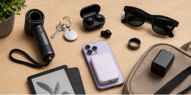 Gadgets pequeños que harán cómoda tu rutina