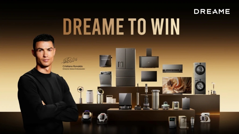 Cristiano Ronaldo es el nuevo embajador de marca de Dreame