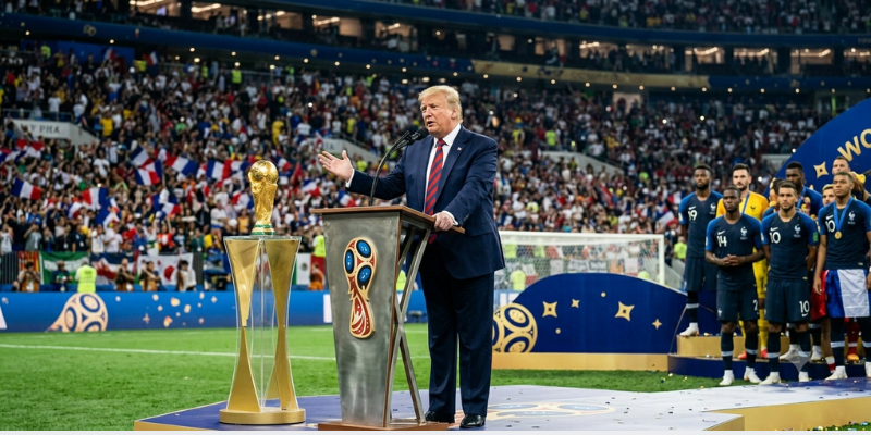 Trump asistiría a la final del Mundial 2026 y entregará la Copa, según confirmó Infantino