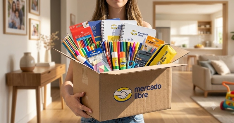 Mercado Libre tiene DESCUENTOS especiales en útiles para este regreso a clases