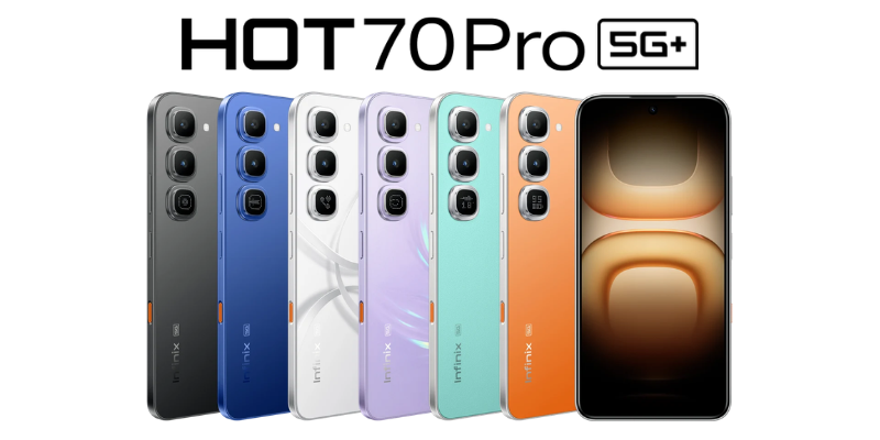  Infinix HOT 70 Pro 5G Free Fire Edition llega a México con diseño interactivo