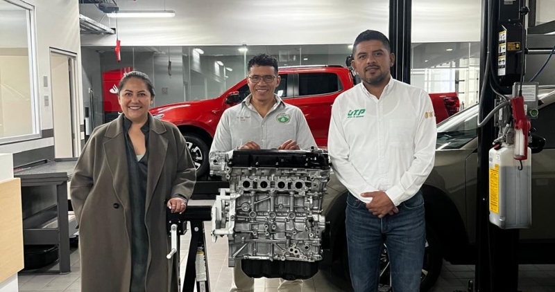 Mazda dona motores a la Universidad Tecnológica y Politécnica de la Sierra de Guerrero