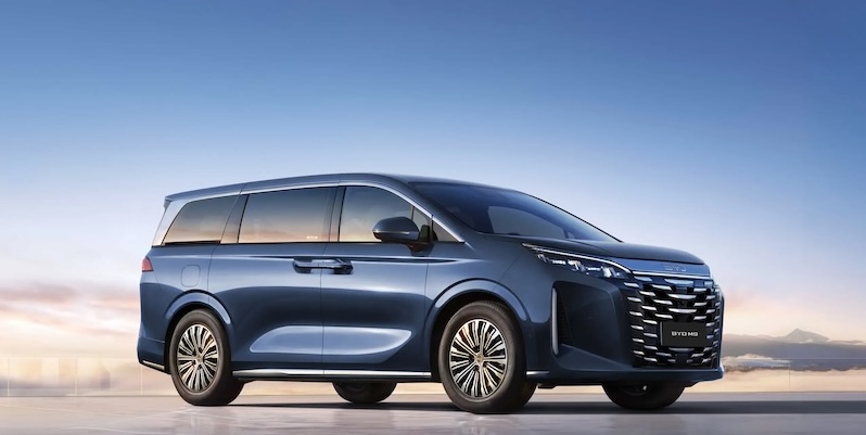 BYD M9 llega a México con 945 km de autonomía y espacio para siete pasajeros