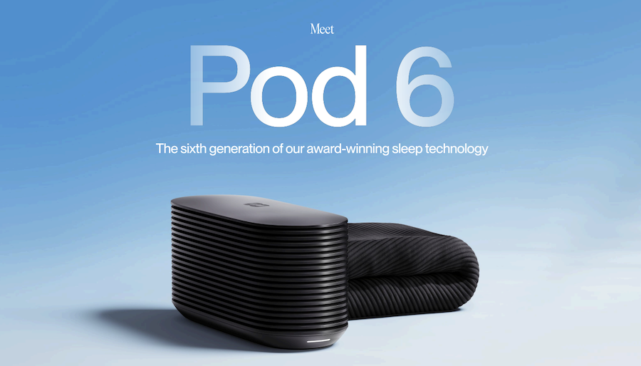 Eight Sleep presenta el Pod 6, su sistema de sueño más pequeño y accesible