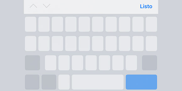 ¿Cómo convertir el teclado de tu iPhone en un trackpad?