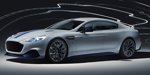 Rapide E es el primer sedán eléctrico de Aston Martin