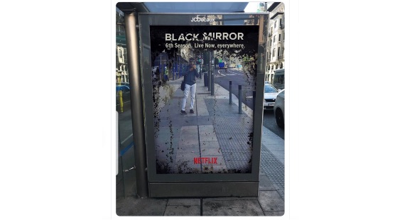 Malas noticias: El anuncio de la sexta temporada de Black Mirror y Netflix no existe (es el photoshop)