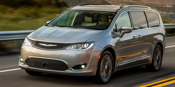 Chrysler Pacifica considerada como el mejor vehículo familiar