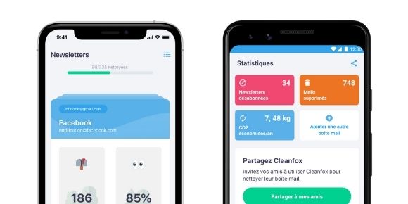 Cleanfox: la app que te ayuda a limpiar tu correo en segundos