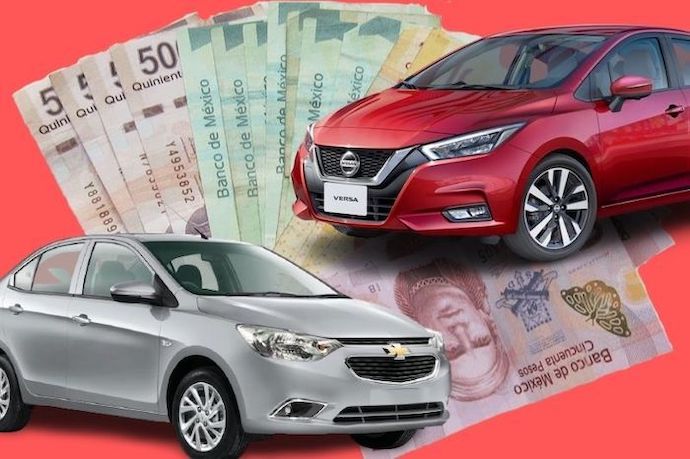 Este es el dinero que te prestan por los autos más populares de México