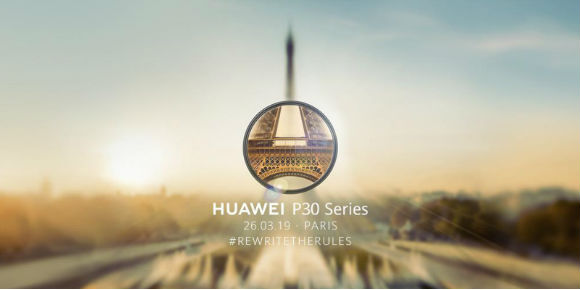 Huawei revela fecha de presentación del P30 