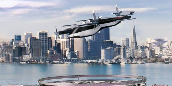 El concepto de auto volador de Hyundai estará en CES 2020