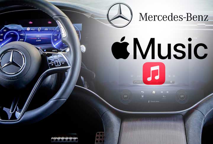 El audio espacial de Apple llega a Mercedes-Benz
