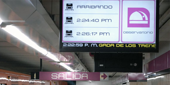 El Metro de la CDMX te dirá a qué hora llega el próximo tren