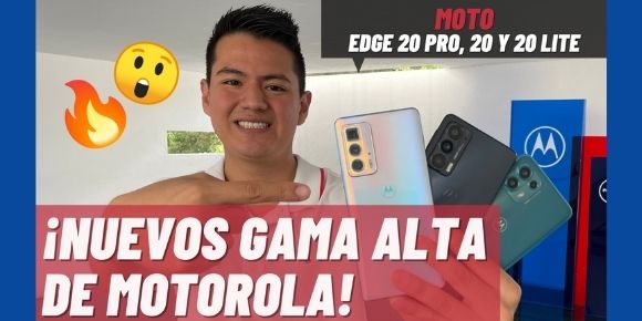 Moto Edge 20 Pro, Edge 20 y Edge 20 Lite; precio y disponibilidad en México