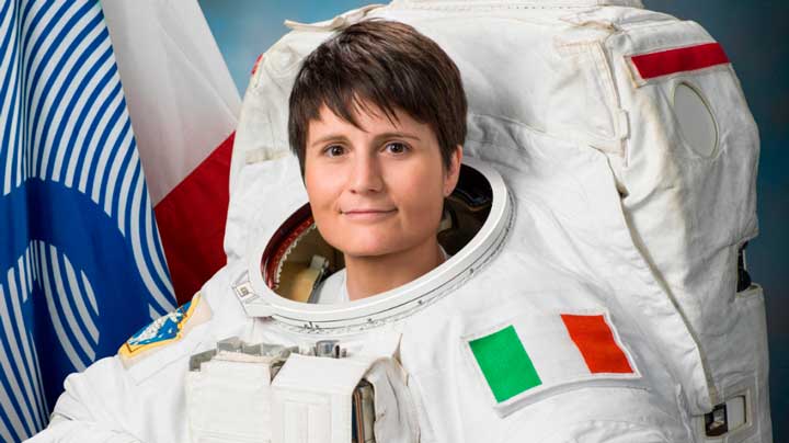 Samantha Cristoforetti, será la primera mujer europea en comandar la Estación Espacial Internacional