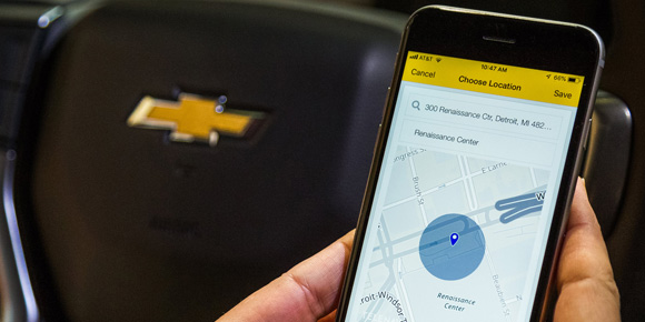 OnStar te permite localizar tu vehículo desde el celular