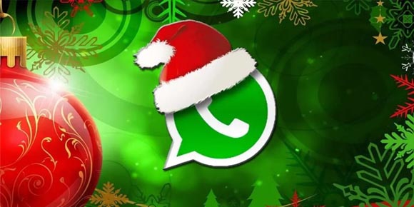 Este truco es para activar el “Modo Navidad” en WhatsApp
