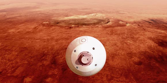 Potente impacto proporciona información sorprendente sobre la estructura profunda de Marte