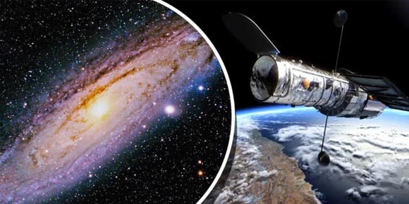 El espectacular encuentro entre dos galaxias captado por el Telescopio Hubble
