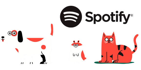 Spotify lanza las listas de reproducción... ¡para tu lomito o tu michito!