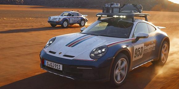 El Porsche 911 Dakar es un súper auto para hacer rally y limitado a 2,500 unidades para todo el mundo