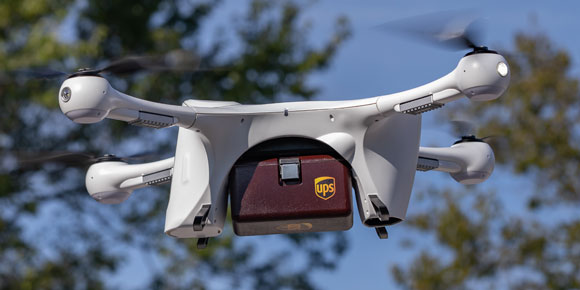 UPS le come el mandado a Amazon y Google en la entrega con drones